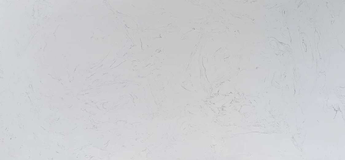 White Carrara Engineered Marble Slab