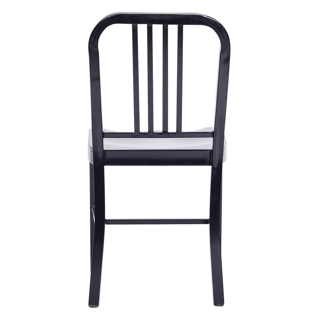D-009 Metal Dining Chair With Back 2 Piece