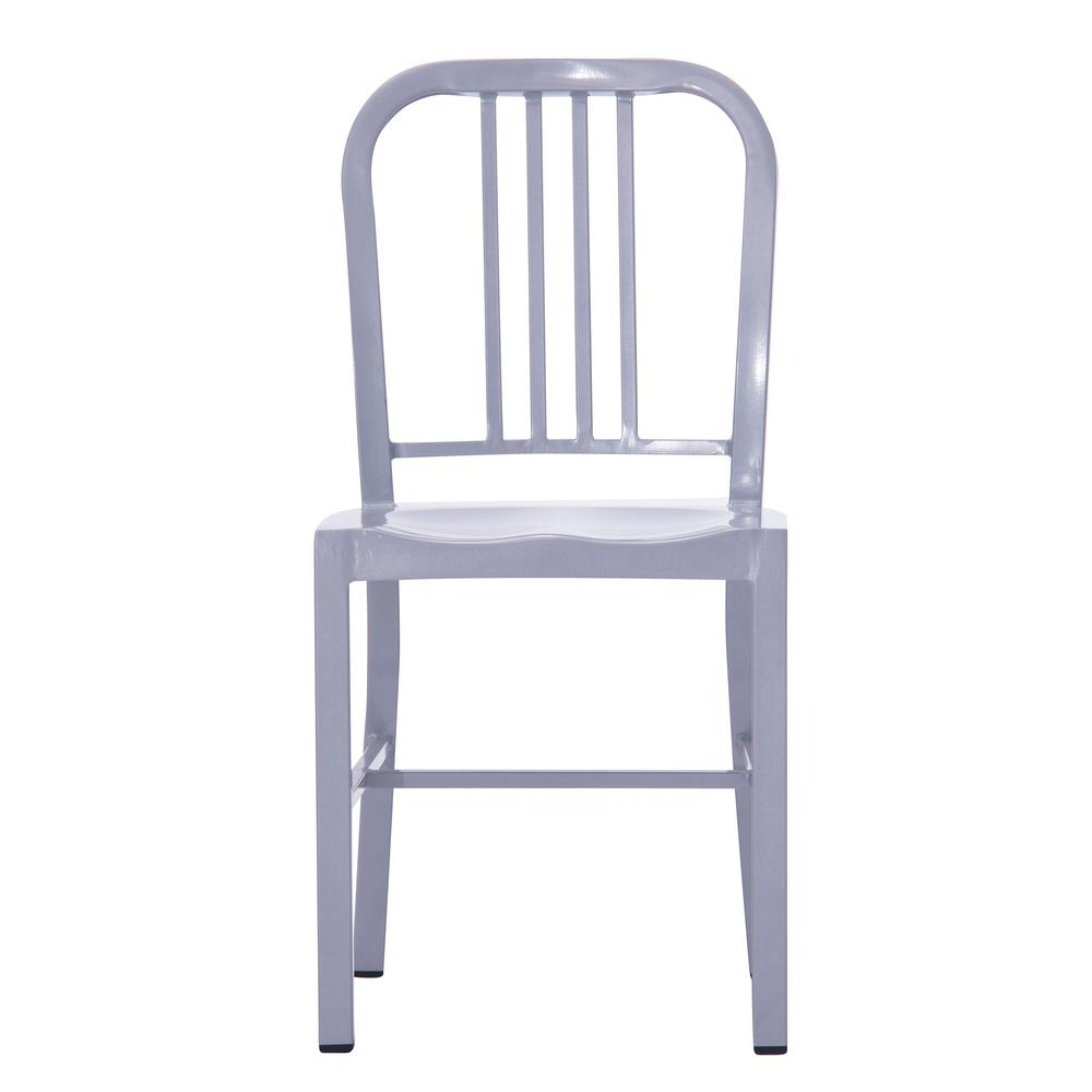 D-009 Metal Dining Chair With Back 2 Piece