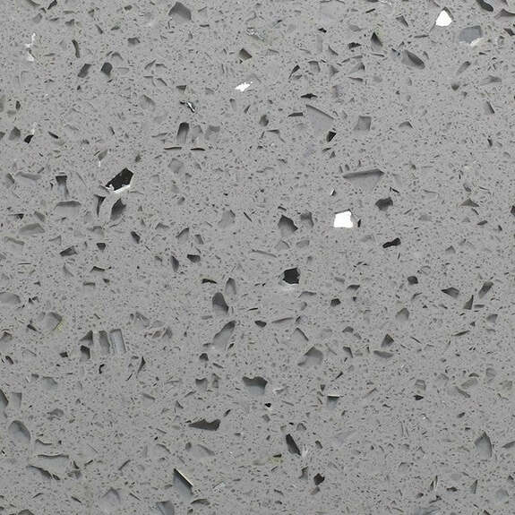 Grey Galaxy Quartz Slab