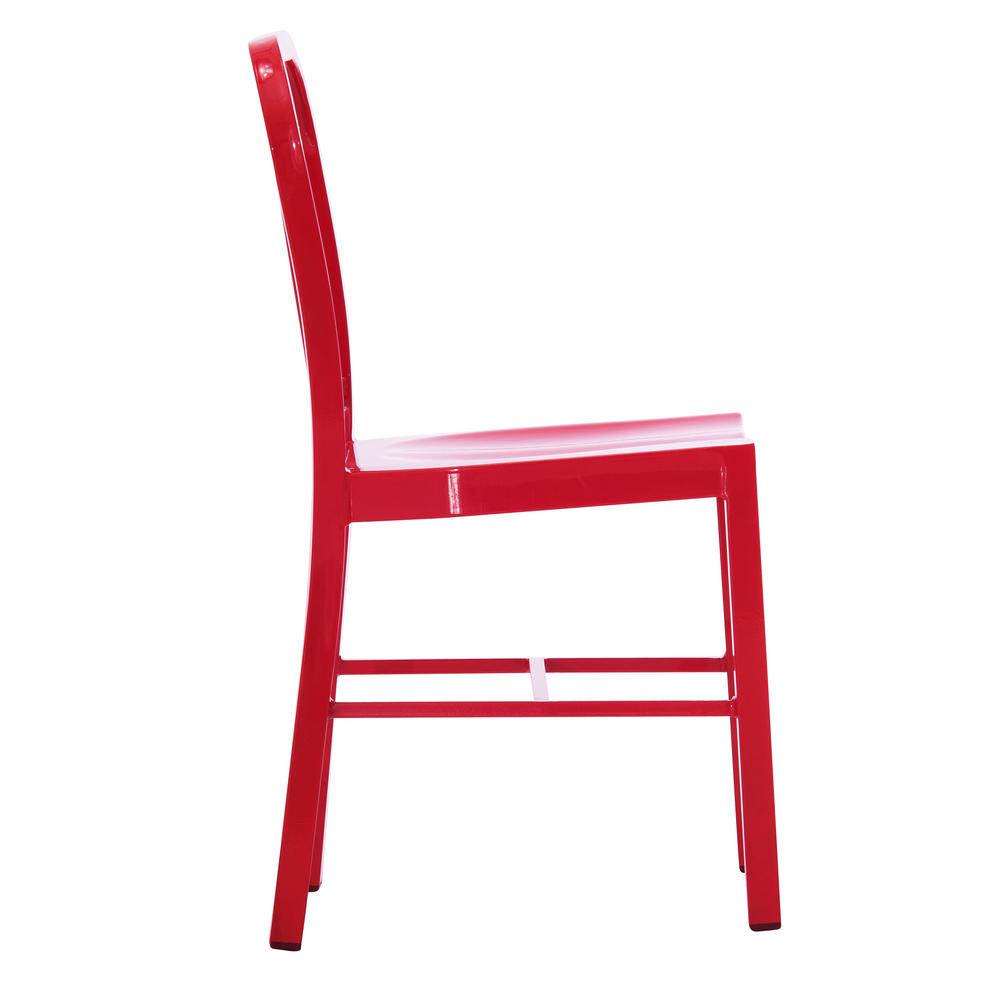 D-009 Metal Dining Chair With Back 2 Piece