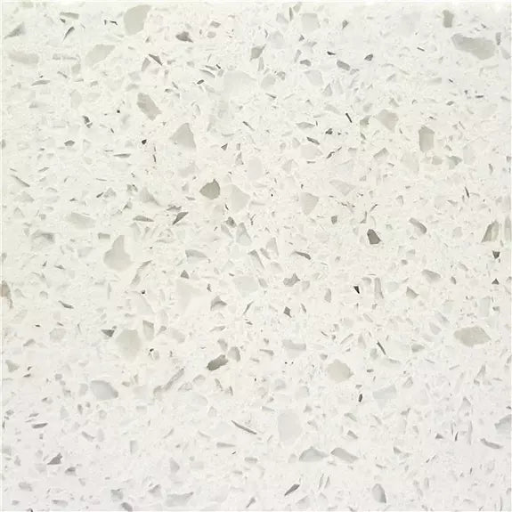 White Crystal Quartz Slab