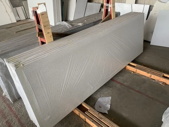 White Diamond Quartz Slab