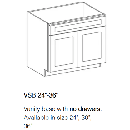Cream Slim Shaker (Bathroom Vanity Only)