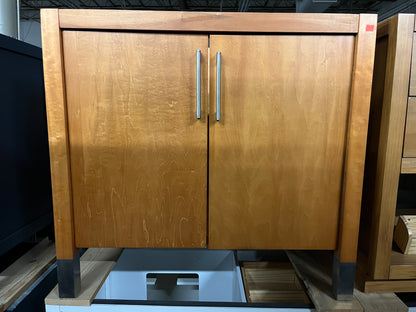 [CLEARANCE] Empire Industries Contempo Pecan 36” Bathroom Vanity [BASE ONLY]
