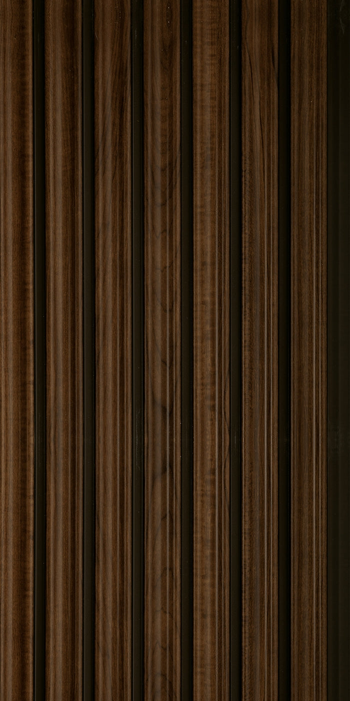 Alder Two-Tone Fluted Polypropylene Interior Decorative Wall Panel