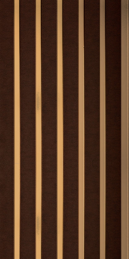 Auric Embossed and Large Slatted Polypropylene Interior Decorative Wall Panel