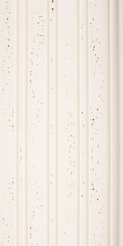 Gilded Fleck Multi Width Slatted Polypropylene Interior Decorative Wall Panel