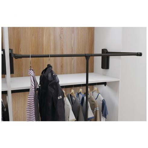 Nellie Soft-close Expandable Wardrobe Lift for 25-1/2" - 35" Openings
