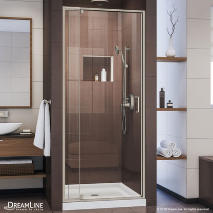 Flex Semi-Frameless Pivot Shower Door