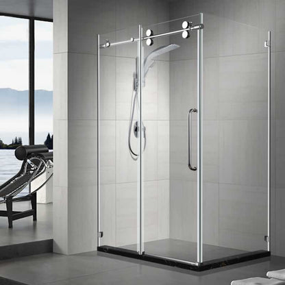 Freja Frameless Single Sliding Shower Door