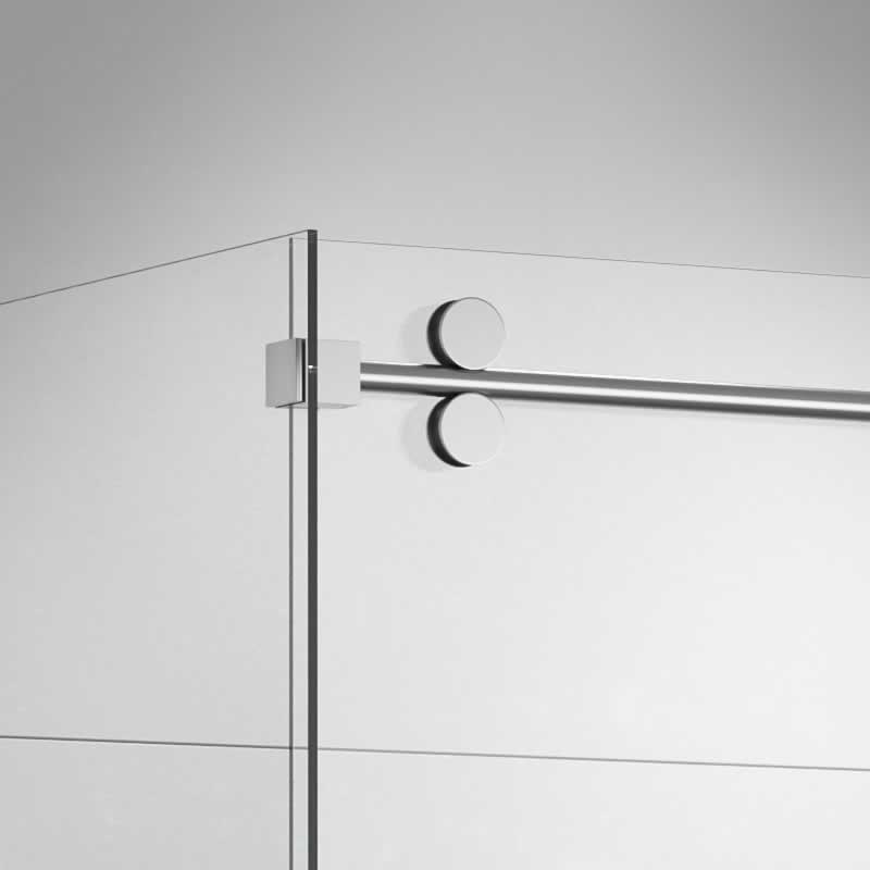 Mirelle Frameless Single Sliding Shower Door