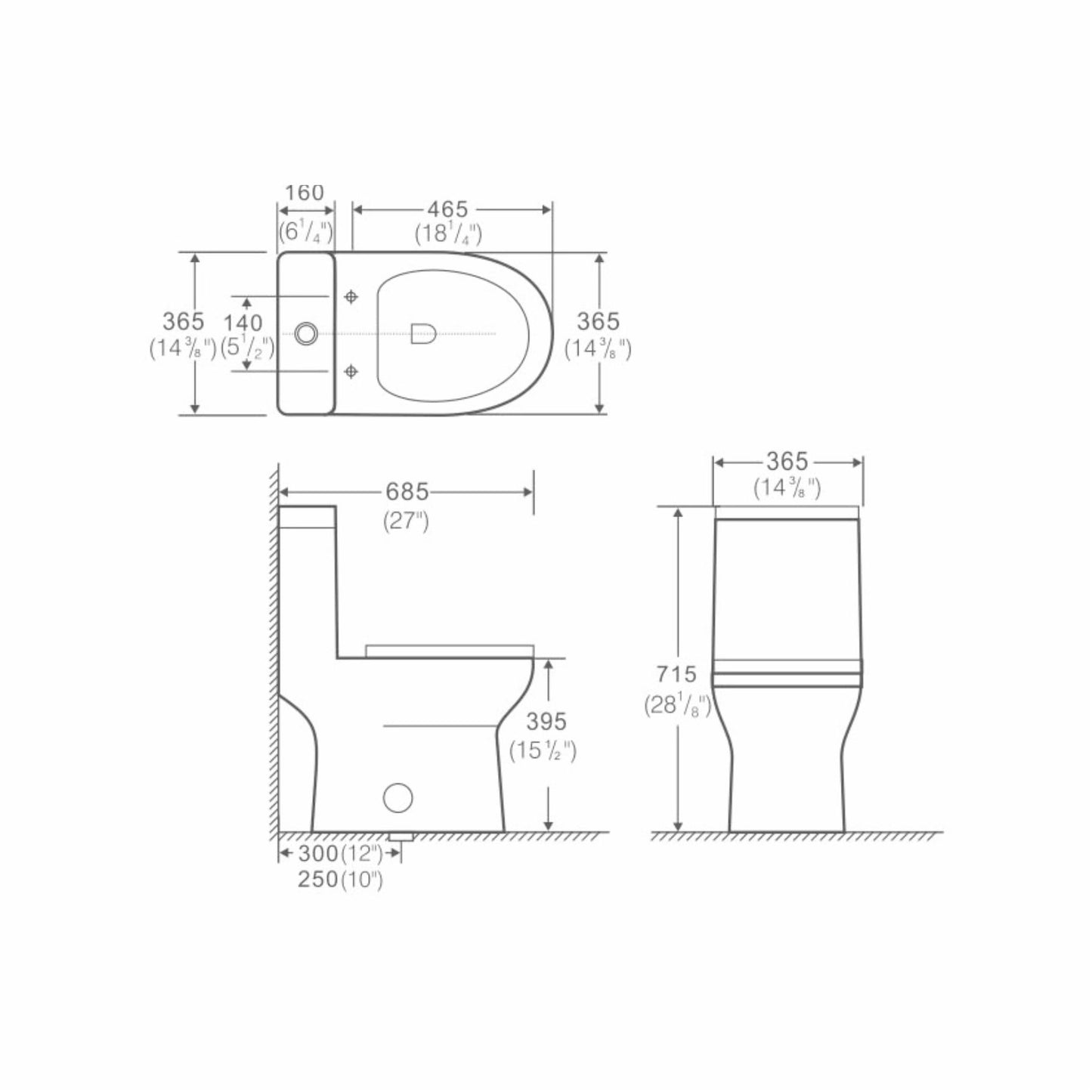 Letitia One-Piece Dual-Flush Toilet