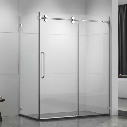 Mirelle Frameless Single Sliding Shower Door