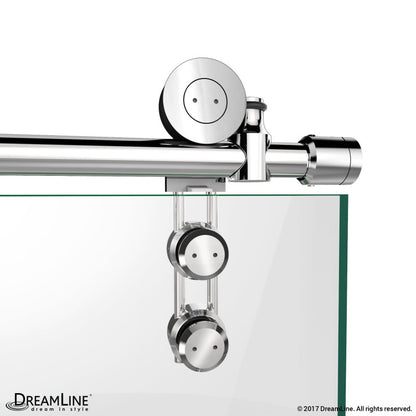 Enigma-Z Frameless Single Sliding Shower Door
