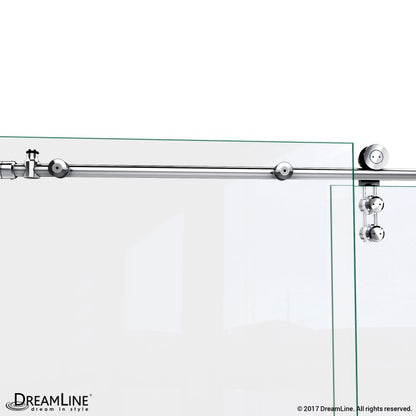 Enigma-Z Frameless Single Sliding Shower Door