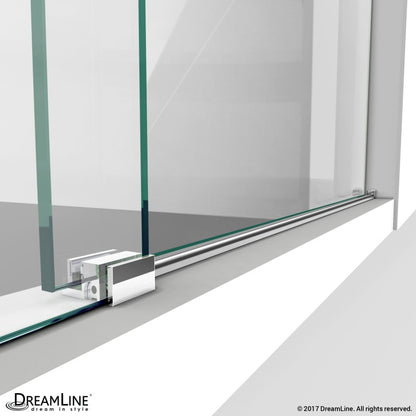 Enigma-Z Frameless Single Sliding Shower Door