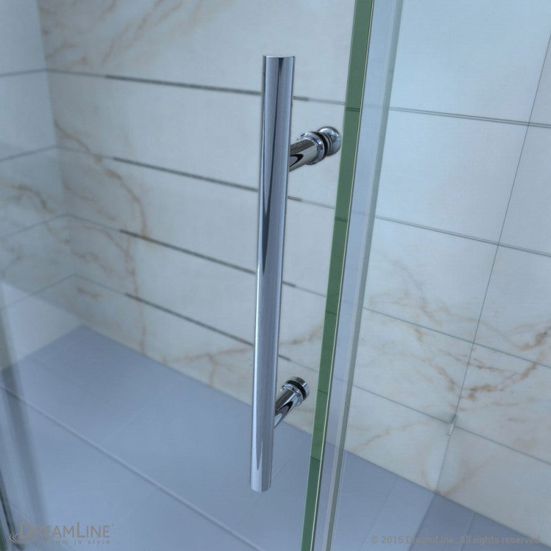 Enigma-Z Frameless Single Sliding Shower Door