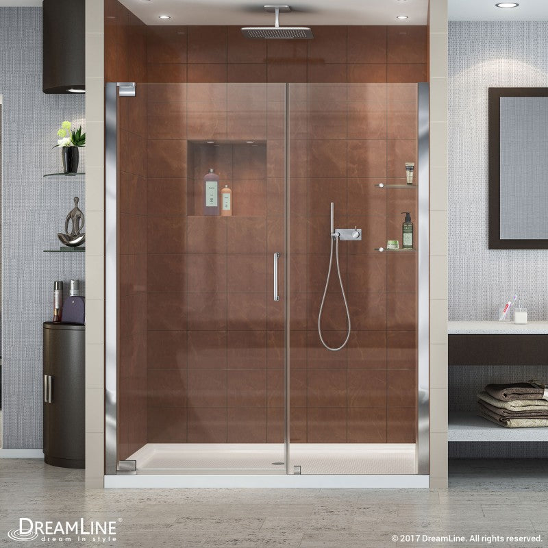 Elegance Frameless Pivot Shower Door
