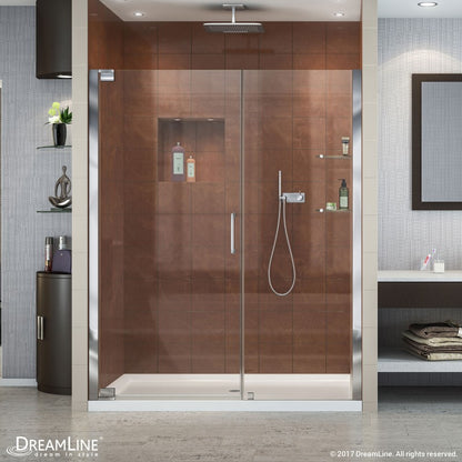Elegance Frameless Pivot Shower Door