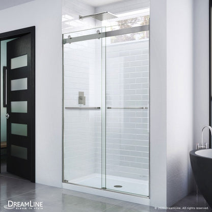 Essence Frameless Double Sliding Shower Door