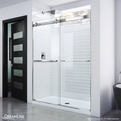 Essence Frameless Double Sliding Shower Door
