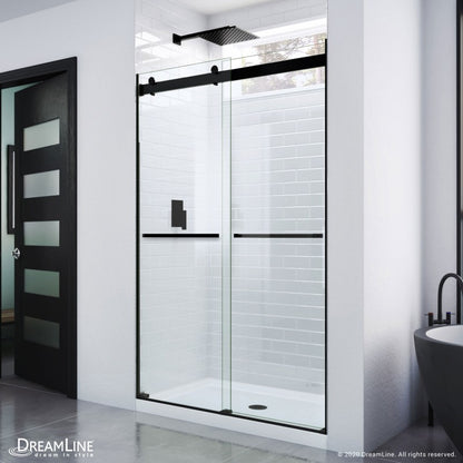 Essence Frameless Double Sliding Shower Door