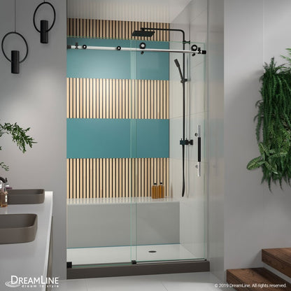 Enigma-XT Frameless Single Sliding Shower Door