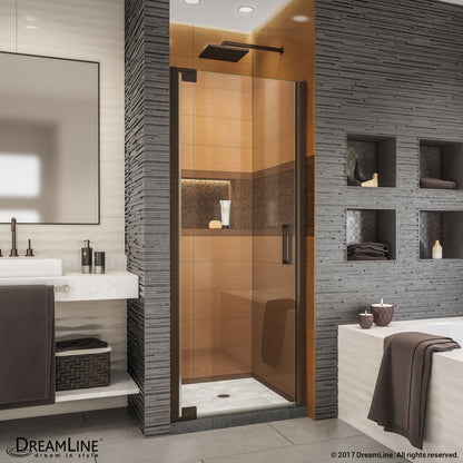 Elegance-LS Frameless Pivot Shower Door (25"W to 45"W)