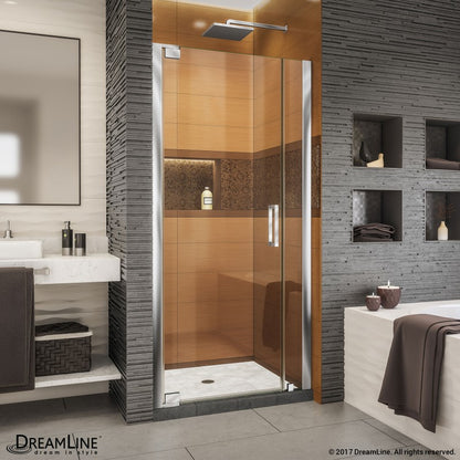 Elegance-LS Frameless Pivot Shower Door (25"W to 45"W)