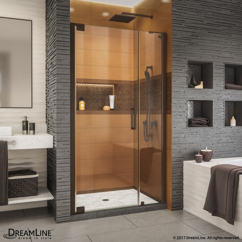 Elegance-LS Frameless Pivot Shower Door (25"W to 45"W)