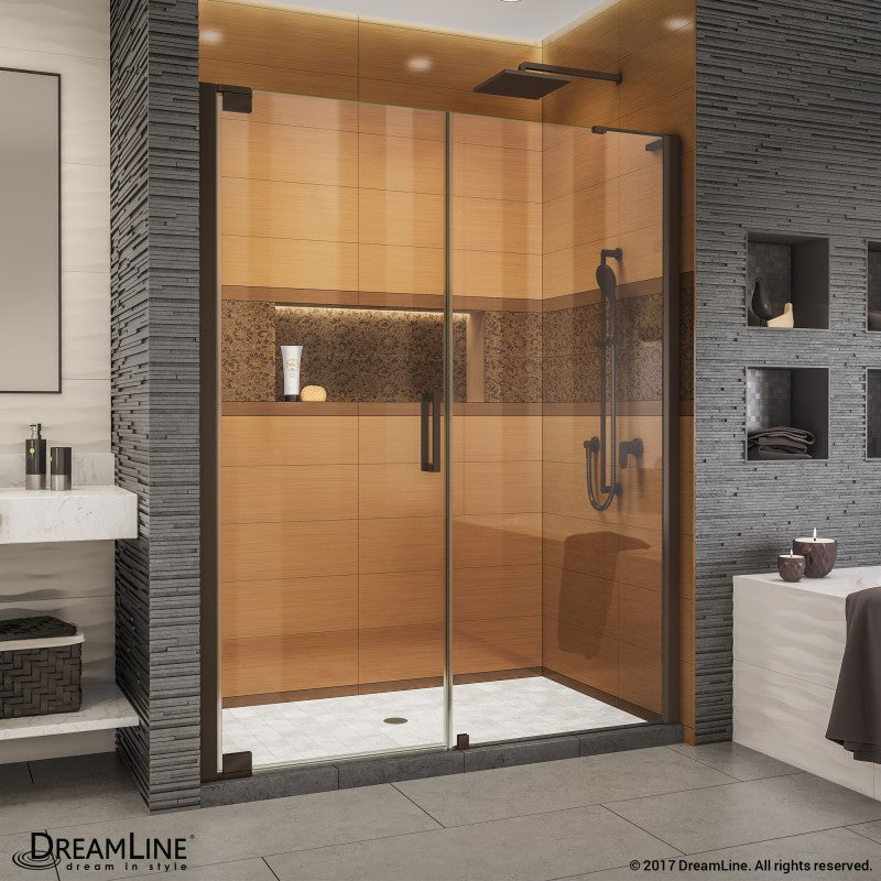 Elegance-LS Frameless Pivot Shower Door (44"W to 65"W)