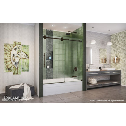 Enigma-XO Frameless Single Sliding Shower Door