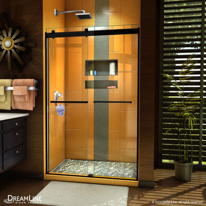 Sapphire Semi-Frameless Double Sliding Shower Door