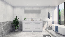 Load image into Gallery viewer, Dolce 72&quot; Freestanding Vanity With Reinforced Acrylic White Top
