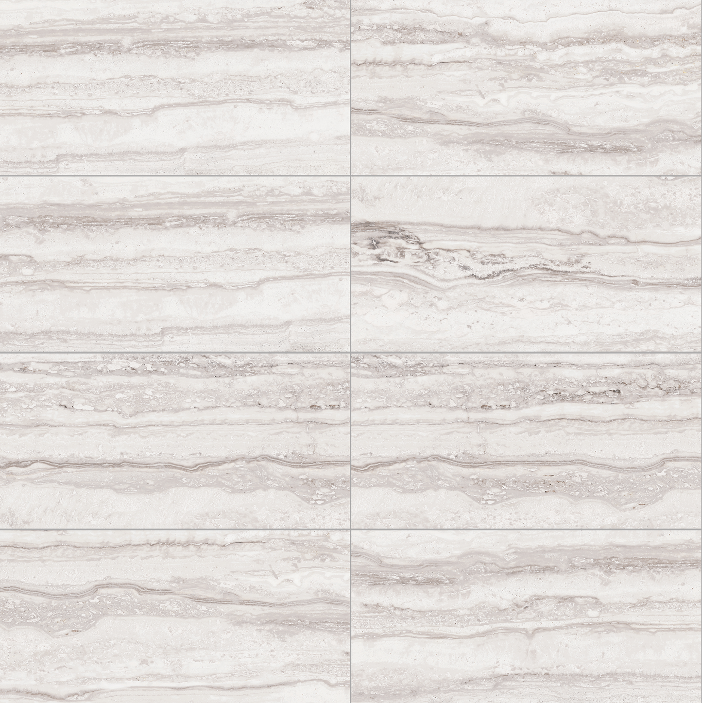 Nova Moderne Silver Porcelain Tile