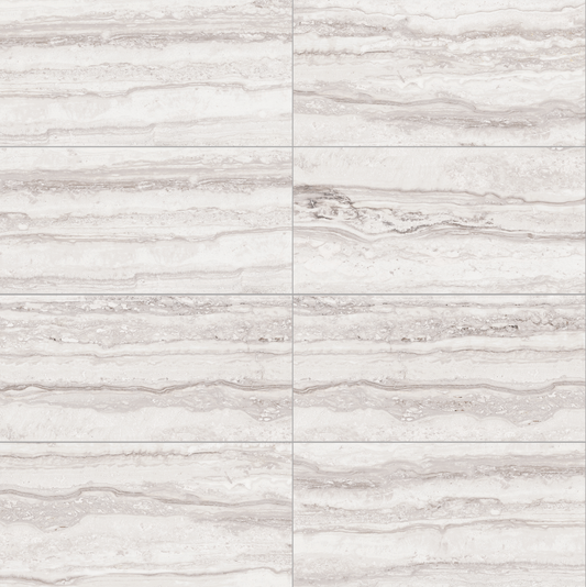 Nova Moderne Silver Porcelain Tile