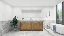 Load image into Gallery viewer, Dolce 84&quot; Freestanding Vanity With Reinforced Double Acrylic Sinks
