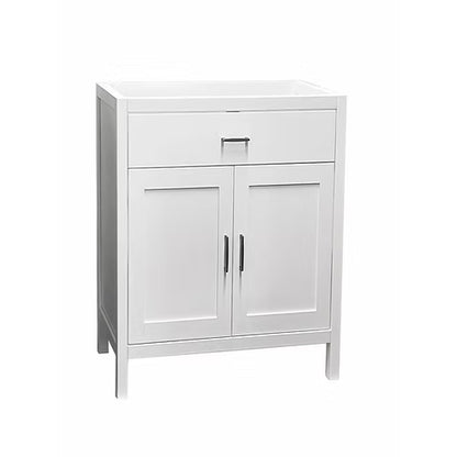 Newport 30" Freestanding Bathroom Vanity with Solid Surface Integrated Sink Top