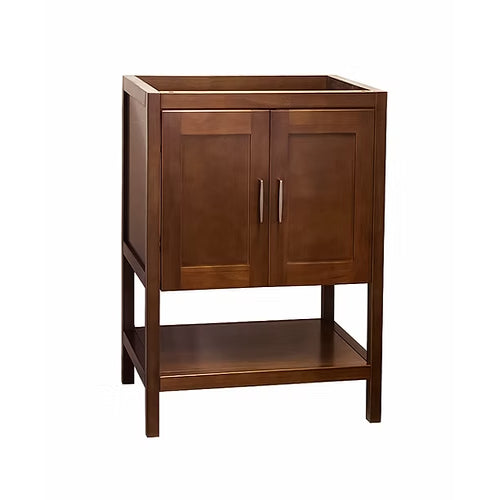 Monterey 30" Freestanding Bathroom Vanity with Solid Surface Integrated Sink Top