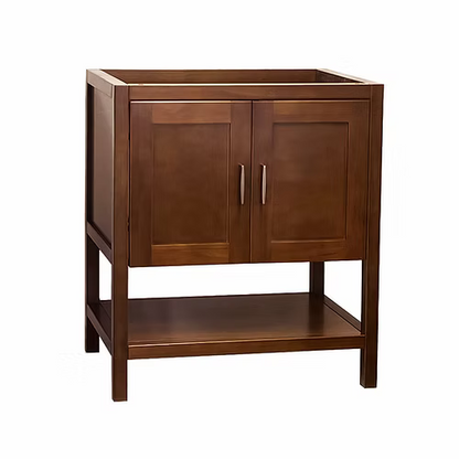 Monterey 36" Freestanding Bathroom Vanity with Solid Surface Integrated Sink Top