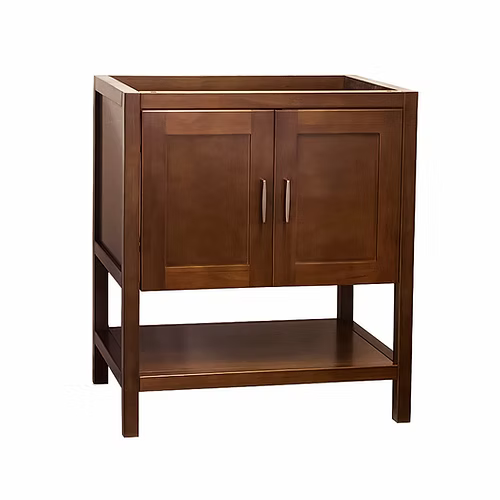 Monterey 36" Freestanding Bathroom Vanity with Solid Surface Integrated Sink Top