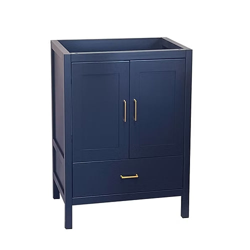Catalina 30" Freestanding Bathroom Vanity with Solid Surface Integrated Sink Top