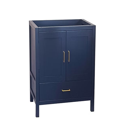 Catalina 24" Freestanding Bathroom Vanity with Solid Surface Integrated Sink Top