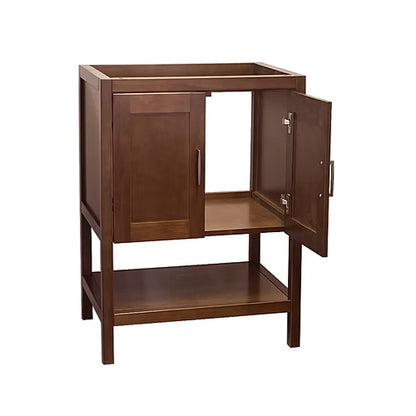 Monterey 30" Freestanding Bathroom Vanity with Solid Surface Integrated Sink Top
