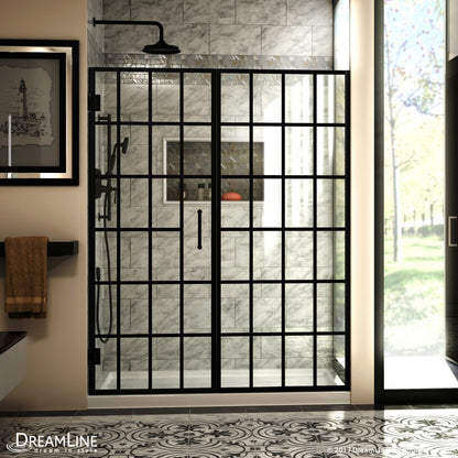 Unidoor Toulon French Hinged Shower Door