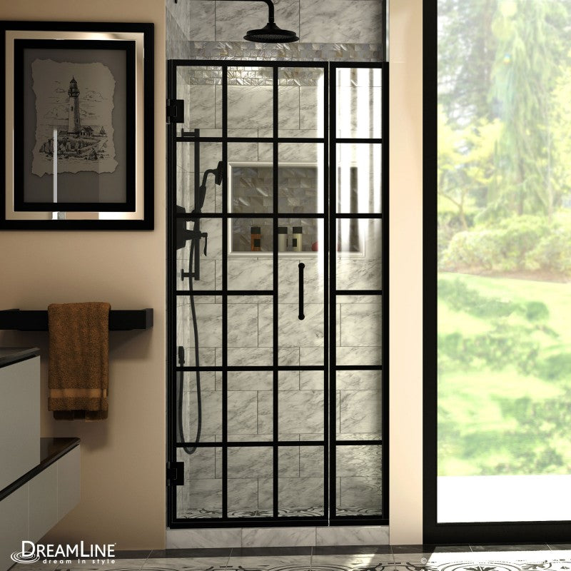 Unidoor Toulon French Hinged Shower Door