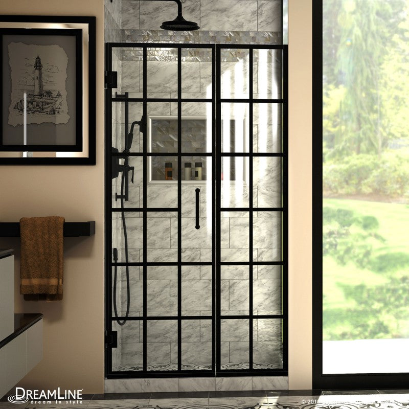 Unidoor Toulon French Hinged Shower Door