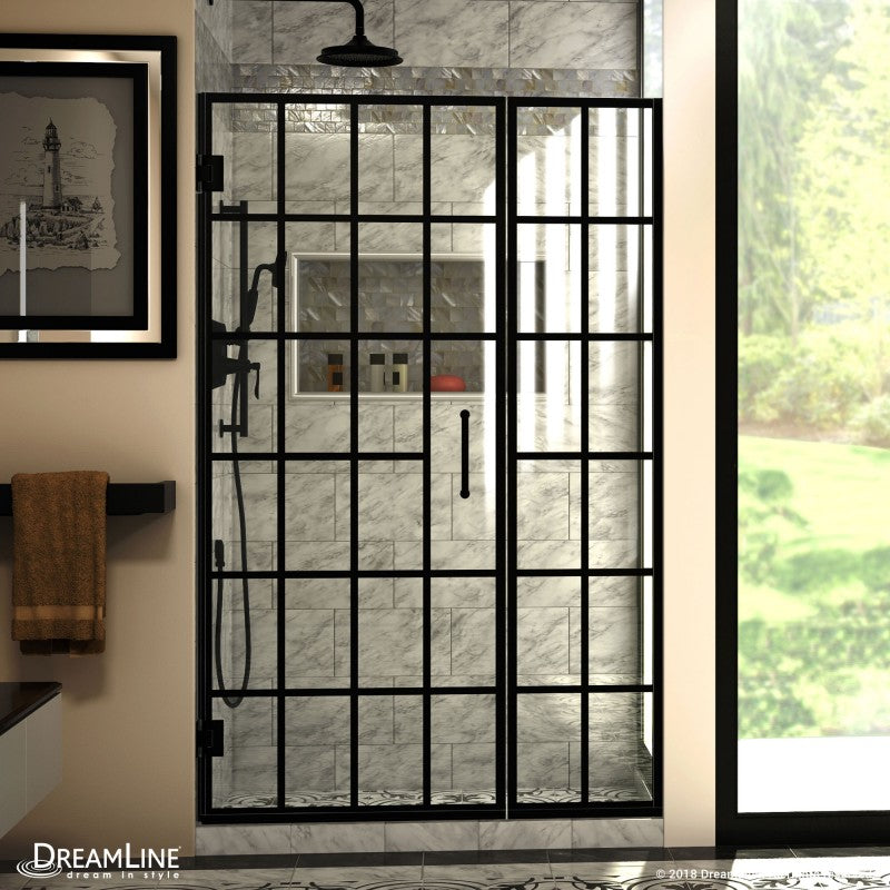 Unidoor Toulon French Hinged Shower Door