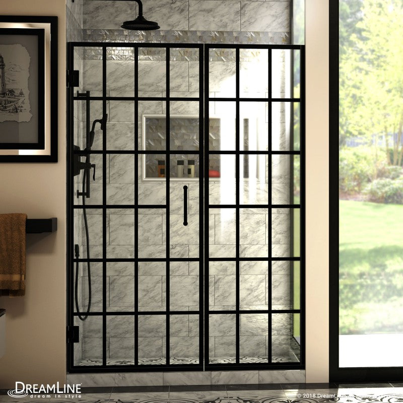 Unidoor Toulon French Hinged Shower Door